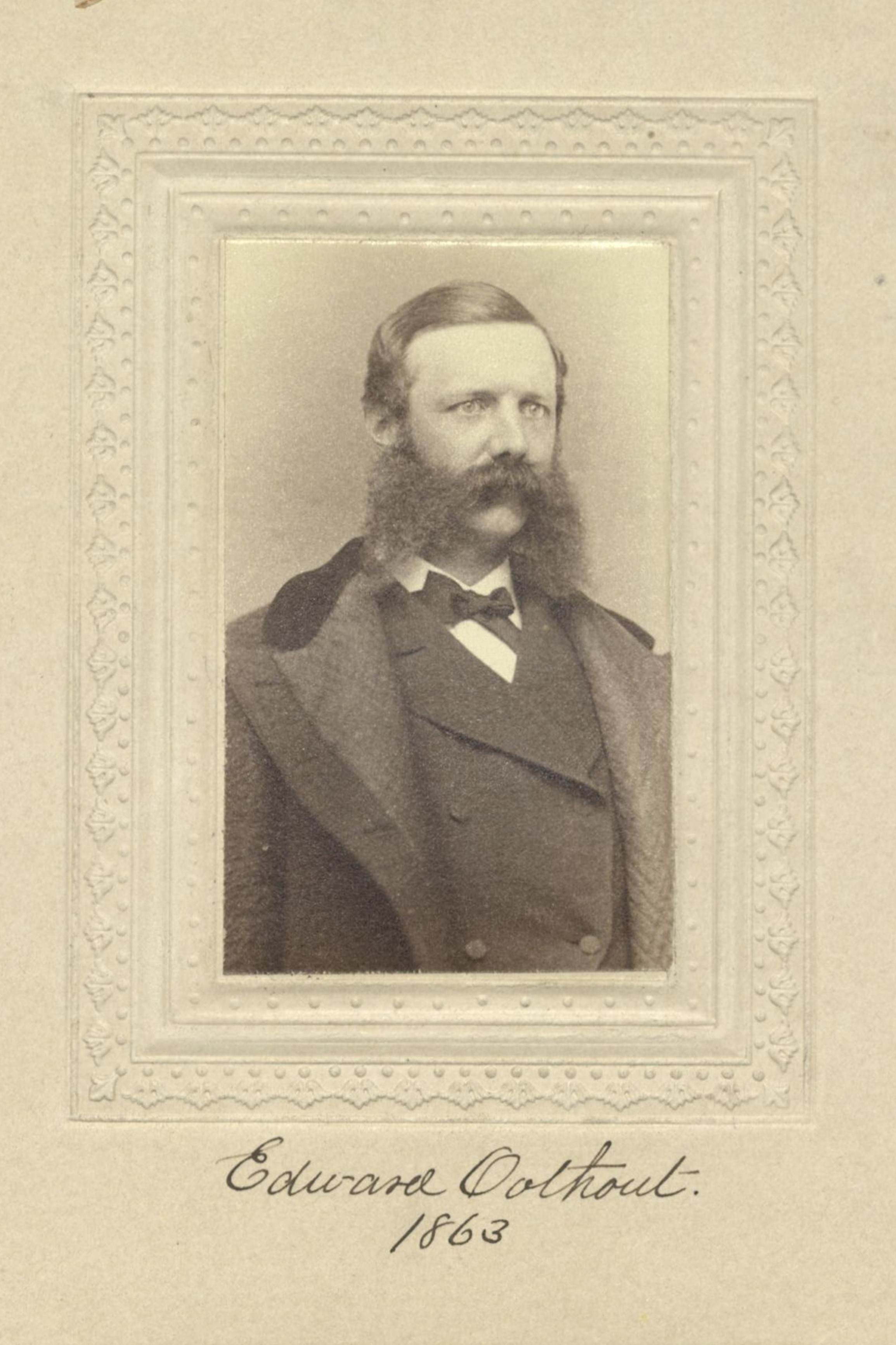 Member portrait of Edward Oothout